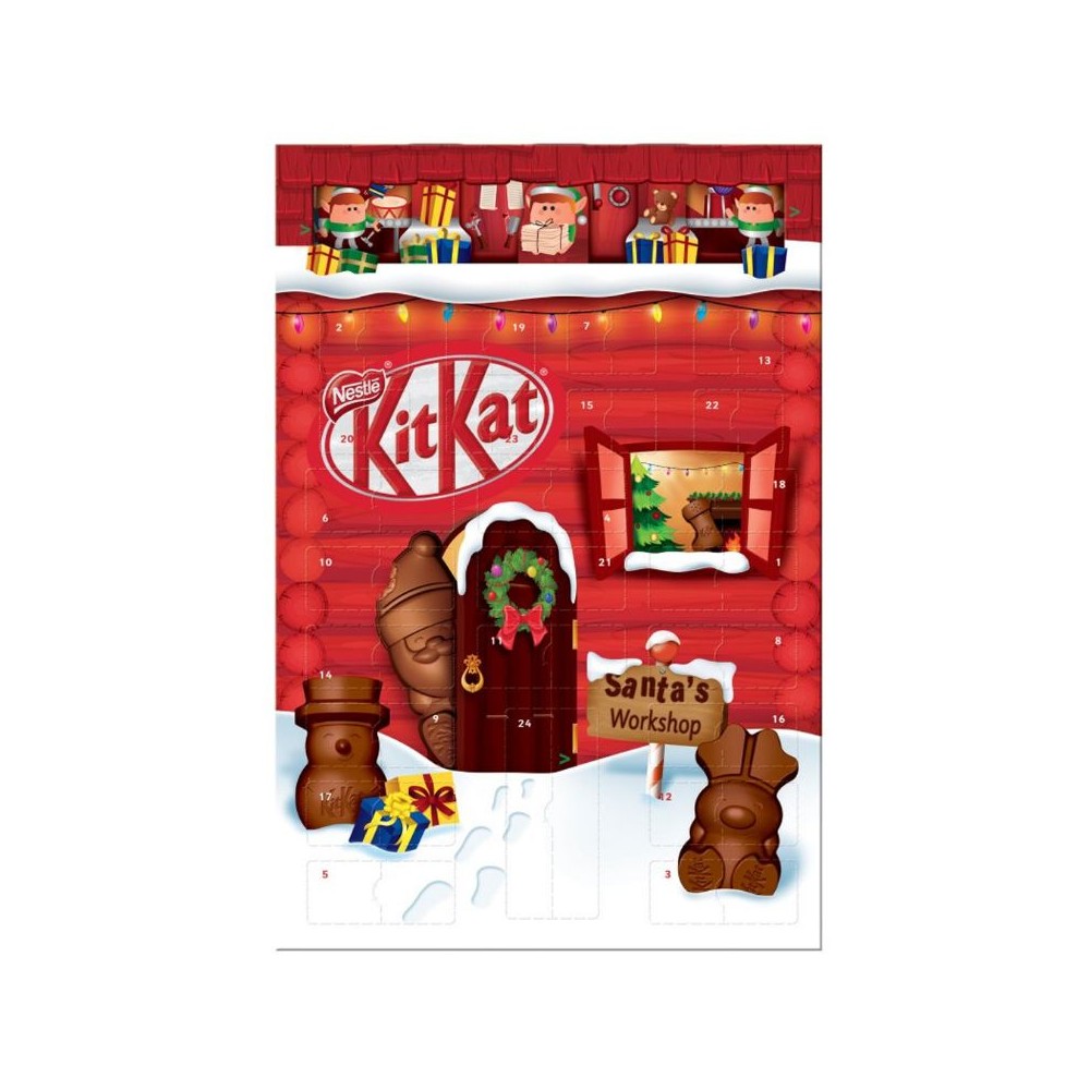 NESTLE ADVENT CALENDAR KITKAT 208G