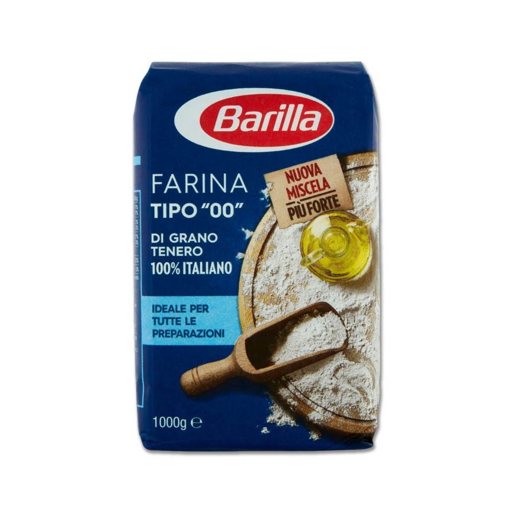 Barilla 00 Flour Soft Wheat Flour 100 Italian 1k